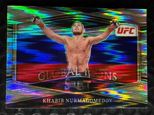 2022 Panini Select UFC - Global Icons Khabib Nurmagomedov #26 Flash Prizm - Picture 1 of 2