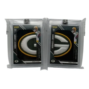 Romeo Doubs Panini Instant Football (2) Cards Rookie Logos 2022 1/2 & 2/2 - Bild 1 von 2
