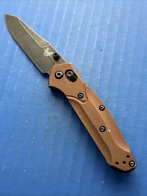 Benchmade 945BK-03 Mini Osborne Folding Knife MagnaCut Blade Burnt Copper - Image 1 of 4