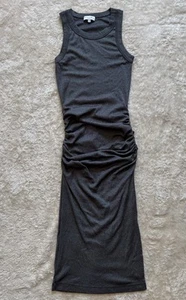 Michael Stars Wren meliertes graues ärmelloses Midikleid Damengröße L UVP 98 $ - Bild 1 von 10