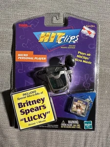 Vintage Hot Clips Micro Personal Player Brittany Spears Lucky NEW - Picture 1 of 2