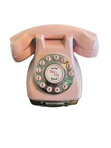 Retro Vintage Mary Kay Original Pink Phone with Note Drawer-tested, WORKS! - Picture 1 of 7