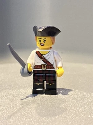 LEGO Pirate Minifigure series 20 collection is wearing her pirate garb - Image 1 of 4