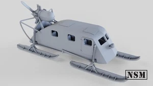 WWII Soviet Aerosan NKL-16 Various Scales Historical Wargaming - Picture 1 of 9