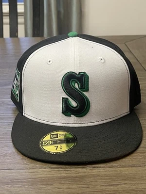 Sombrero ajustado Seattle Mariners 7 5/8 New Era 59Fifty MLB Foto 1 de 4