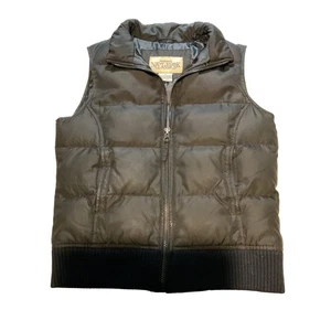 New York Classics Black Quilted Puffer Vest Women Size S Down Blend Fill - Bild 1 von 6