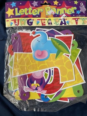 Banner de fiesta en la selva para niños fiesta cumpleaños celebración decoraciones nuevo lindo Foto 1 de 2