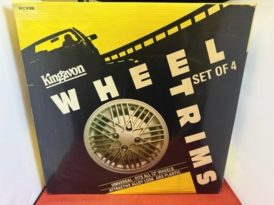 Vintage 13” Wheel Trims Alloy Look (Set of 4) Brand New - Image 1 of 4