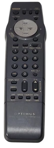 Optimus Model 200 OEM Original VHS Ersatz Fernbedienung mit Batterien - Bild 1 von 1