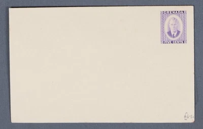 Cubierta de papelería púrpura MayfairStamps Granada 5 centavos aau_82351 Foto 1 de 2