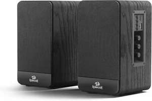 Redragon GS813 Wireless Desktop Speakers, 2.0 Bookshelf Speaker w/20W Output, BT - Picture 1 of 5