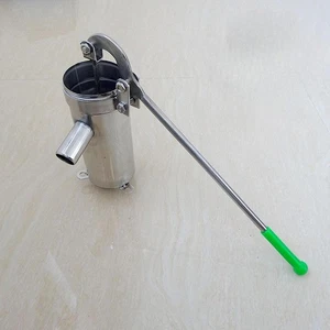 Handbrunnenpumpe Griff Wasserpumpe Griff Pumpe Zubehör Metall Handkurbel - Bild 1 von 7