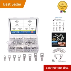 High Conductivity 125Pcs Solderable Tinned Copper Wire Connectors - Approved - Picture 1 of 9
