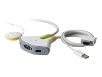 Belkin  (F1DF102U) 2-Ports External KVM switch USB