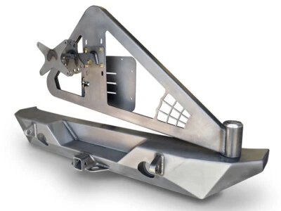 Heckstoßstange Rock Brawler 2 Ersatzradhalterung Poison Spyder Jeep Wrangler JK - Bild 1 von 4