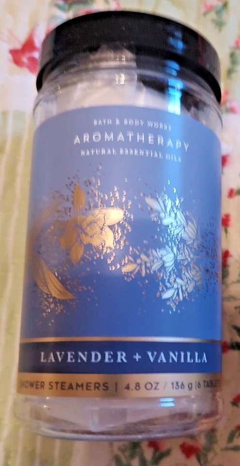 Bath & Body Works~Shower Steamers Lavender + Vanilla~  SLEEP  4.8  oz /6 ct. New - Image 1 of 2