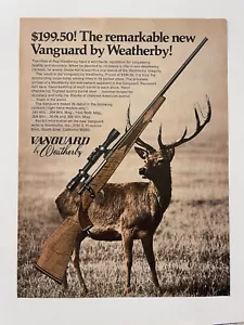 Pubblicità stampa vintage 1971 L'avanguardia di Weatherby solo pubblicità - Foto 1 di 3