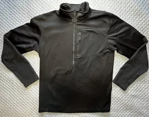 Men’s The North Face Gray 1/2 Half Zip Long Sleeve Pullover Medium Heather Gray - Picture 1 of 6