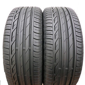 2 X Bridgestone 195/55 R15 85H Turanza T001 Summer Tyre 2016 7.2mm
