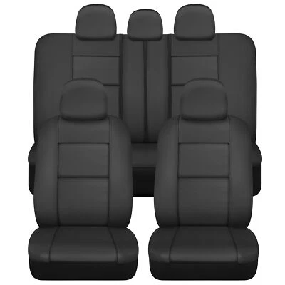 Kit de accesorios interiores de automóviles de lujo - Fundas de asiento de piel de cocodrilo Foto 1 de 4