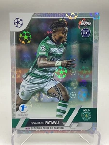 TOPPS UEFA CLUB COMPETITIONS 2022/23 1st EDITION STARBALL ISSAHAKU FATAWU - Imagen 1 de 2