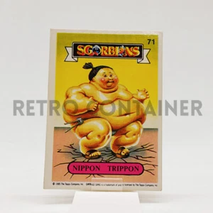 Vintage Garbage Pail Kids - SGORBIONS 1 1a Serie - 71 Nippon Trippon - Picture 1 of 1