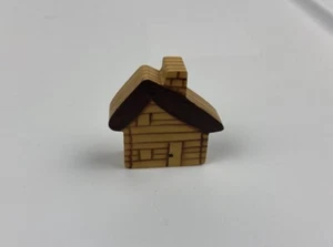 Small Wooden Trinket Home Decor Doll House Mini Shelf Knick Knack Chatski House - Picture 1 of 5