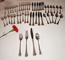 Reed & Barton 18th Century Sterling Silver 48 piece 12 Four Piece Place Settings
