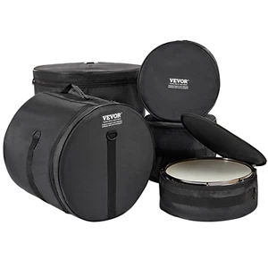 Drum Bag Set 5-Piece | Oxford Fabric | Padded Drum Bags and Cases - Picture 1 of 24