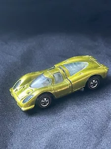 Vintage 1969 ~ Hot Wheels Redline ~ Porsche 917 ~ Lime Green Spectraflame - Picture 1 of 15
