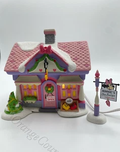 Department 56 Disney Navidad Iluminado Minnie's Zapato Boutique Parte Rota - Imagen 1 de 20