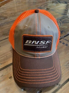 Neu mit Etikett BNSF RAILROAD Kappe Mütze. verstellbar Z4 - Bild 1 von 3