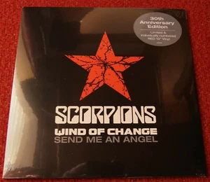 Scorpions "Wind Of Change / Send Me An Angel" numbered red 10" Vinyl sealed - Bild 1 von 2