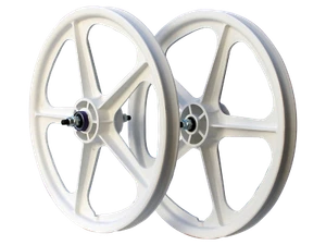 SKYWAY Tuff II S/B Wheelset White 20" - Picture 1 of 2