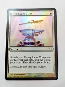 MTG Steelshaper's Gift Fifth Dawn 19/165 Foil Uncommon - Uncirculated - Picture 1 of 3