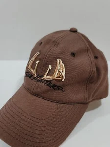 Gorra de béisbol Size Matters marrón caza ciervos ajustable - Imagen 1 de 5