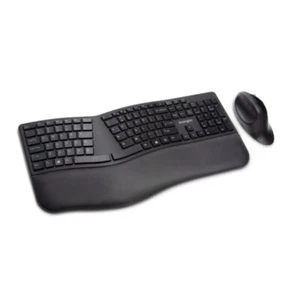 Kensington Technology Group K75406Us Pro Fit Ergo Wrls Keyboard And Mouse Black - Picture 1 of 9