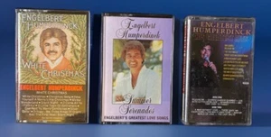 VINTAGE 3 ENGLEBERT HUMPERDINCK CASSETTES (1974, 1984, 1994) - Picture 1 of 2