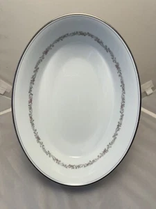 Tazón para servir verduras Noritake Ivory China Corona 6502 ovalado 9 - Imagen 1 de 5