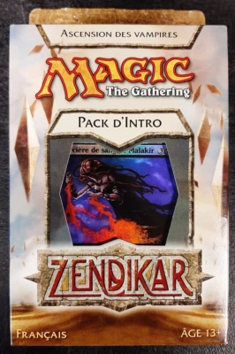 Zendikar Rise of the Vampires FRENCH Intro Pack - MtG Magic the Gathering New - Image 1 of 2