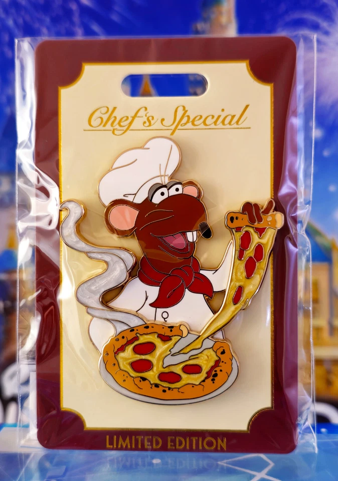 Pin Disney WDI - Chefs Third Course Rizzo LE 300 The Muppets Chef's - Imagem 1 de 1