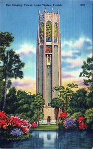 Singing Tower Lake Wales Florida Postcard 102N 67439 Unposted - Picture 1 of 2
