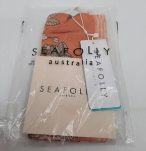 Seafolly Linen Splendour Border Scarf Size Honey O/S Shawl BRAND NEW SEALED - Picture 1 of 5