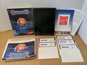 Vintage 1990 Overlord (IBM/Tandy) 5.25 Floppy disk PC Game Big Box - Picture 1 of 10
