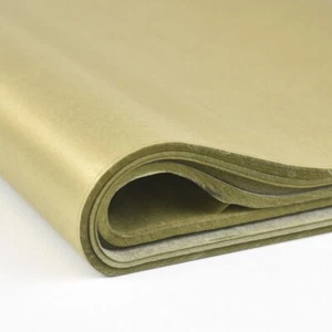 Metallic Tissue Paper Sheets Luxury Gold Silver 20" x 30" Metallic  750x500mm - Picture 1 of 4