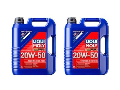 2x Original Liqui Moly 5L Aceite de Motor Aceite Touring High Tech 20W-50 Oil - Imagen 1 de 2