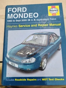 Ford Mondeo Haynes Manual - 1993 to 2000 (K to X Reg) Petrol Model Only Hardback - Picture 1 of 8