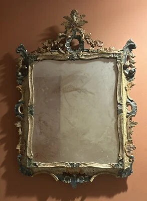 "Espejo rococó del siglo XVIII dos a juego 34"" X 23,5""" Foto 1 de 4
