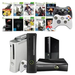 Microsoft Xbox 360 Konsole (Core / Elite / Slim S / E) 1-3 Original Controller - Bild 1 von 23