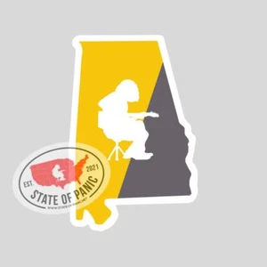 WSP State of Panic (AL) Alabama 2 Sticker - Picture 1 of 1